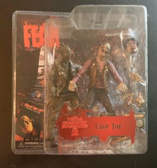 The Texas Chainsaw Massacre 2 Cinema Of Fear Chop Top Action Figure Mezco Toys