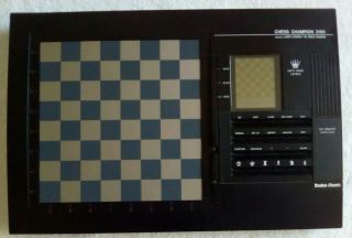 1989 Radio Shack Chess Champion 2150 72k Memory 60 - 2204a Great