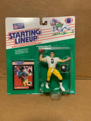1989 Rookie Starting Lineup - Slu - Nfl - Bubby Brister - Pittsburgh Steelers N