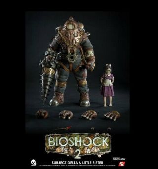1/6 Scale Bioshock Subjet Delta & Little Sister Threezero