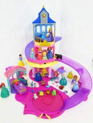 Disney Princess Little Kingdom Glitter Glider Castle Ariel Flip N Switch
