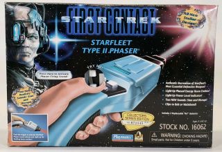 1996 Star Trek First Contact Phaser Type 2 Toy Playmates Vintage Collectors Rare