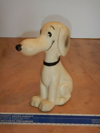 Rare 1958 Hungerford Snoopy Vinyl Figure,  Rubber Toy,  Peanuts