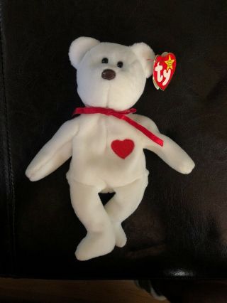 Ty Beanie Baby Valentino - (bear 1994) Valentines