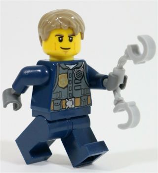 Lego Chase Mccain Minifigure 60138 Undercover City Police Cop