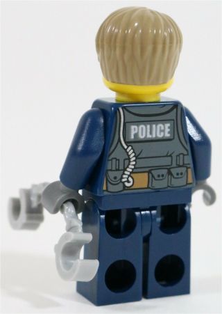 LEGO CHASE MCCAIN MINIFIGURE 60138 UNDERCOVER CITY POLICE COP 2