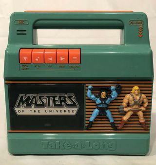 Vintage Masters Of The Universe He - Man Take A Long Cassette Tape Player 1984