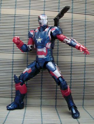 2012 Marvel Legends Mcu Iron Man 3 Iron Patriot 6” Figure L@@k