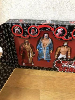 WWE WWF WCW EVOLUTION OF STING 6 - PACK 6 packs 6 figures 2