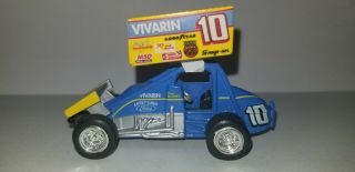 Diecast Sprint Car 10 Dave Blaney 1/64th Scale Vintage Early 90 