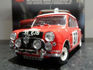 1:18 Morris Mini Cooper S 1964 Rally Kyosho Rare 50th Anniversary 08102a 37
