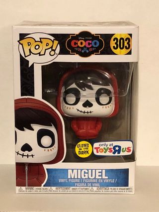Funko Pop Disney Miguel Toys R Us Exclusive Tru Vinyl Figure 303 Coco Pixar