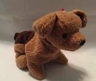 Ty Beanie Babies Tuffy The “welsh” Terrier Dog W/tags Mwmt