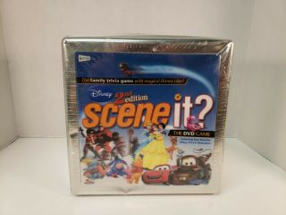Disney Scene It 2nd Edition Dvd Board Game Tin Pixar Complete Read