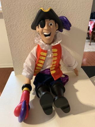 Rare Captain Feathersword The Wiggles 15 " Talking Doll Euc