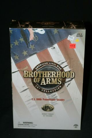 Sideshow Brotherhood Of Arms Civil War Us 100th Pennsylvania Infantry 12 " Figure
