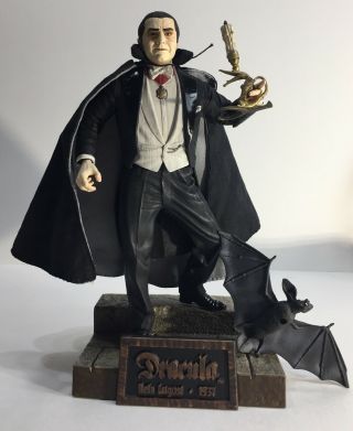 1999 Sideshow Toys Dracula Bela Lugosi 8” Action Figure Universal Monsters