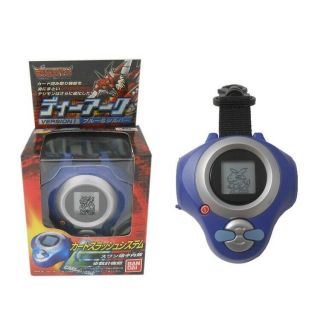Bandai Digivice Digimon Tamers D - Power Japanese D - Ark Version 1 Blue Wargrowlmon
