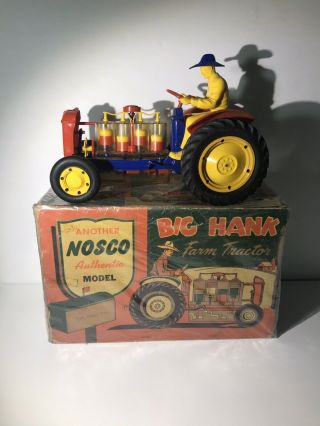 Rare 1940’s Nosco Authentic Big Hank Farm Tractor With Box