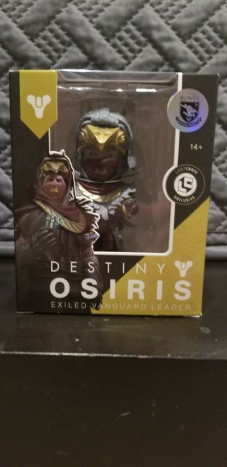Destiny 2 Bigshot Toyworks Exiled Osiris Loot Crate Exclusive Figure Bungie