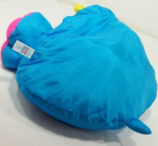 Fisher Price Big Things Blue Hippo Plush Puffalump Style Soft Toy Vintage 1994 3
