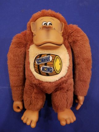 Vintage 1982 Nintendo Donkey Kong Plush Animal