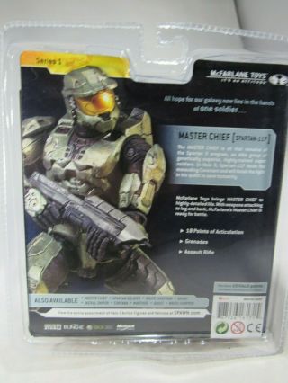 Halo 3 Mcfarlane Toys Series 1 Master Chief 2008 Action Figure Toy 3