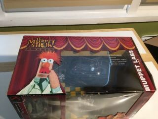 The Muppet Show 25 Years Muppet Labs Play Set With Beaker Series 1 Palisades Mib