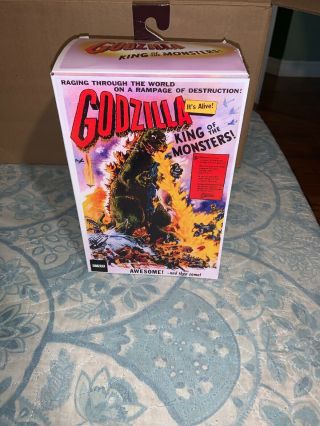 Neca 1956 Movie Poster Godzilla 6 " Tall Action Figure King Of The Monsters Mib