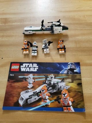 Lego Star Wars 7913 Clone Trooper Battle Pack Incl.  4 Minifigures,  Instructions