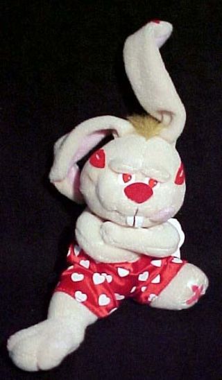 Meanies Valentines Got Lucky Meanie Bunny With Tag From Old Store Stock 124