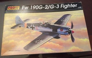 Pro Modeler Revell Monogram 1:48 Fw - 190 G - 2/g - 3 Fighter Plastic Kit 5949u