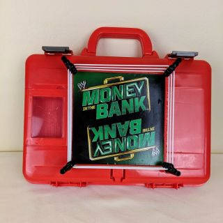 Wwe Rumblers Money In The Bank Carrying Case Ring Playset