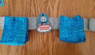 Thomas the Train Set of 5 Trains,  Tool Belt and DVD 2