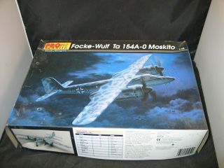 Pro Modeler Focke - Wulf Ta154a - O Moskito 1:48 Scale Open Box/bagged Kit 85 - 5959