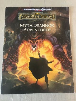 Ad&d 2nd Ed.  Forgotten Realms " Myth Drannor Adventures "
