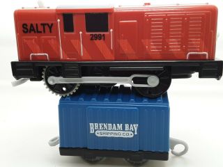 SALTY,  BOXCAR Thomas & Friends Trackmaster Motorized Train 2013 MATTEL 2