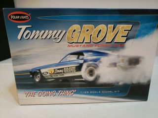 Polar Lights Tommy Grove Mustang Funny Car Model Kit 1/25 Scale C - 89