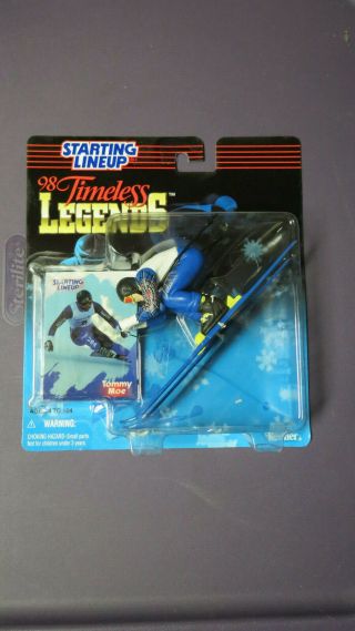 1998 Kenner Starting Lineup 98 Timeless Legends Tommy Moe Skiing