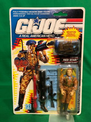 G.  I.  Joe Vintage 1990 Red Star