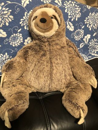 36” Jumbo Sloth Plush 3 Ft Huge Stuffed Animal Hugfun Big Giant Pillow Doll