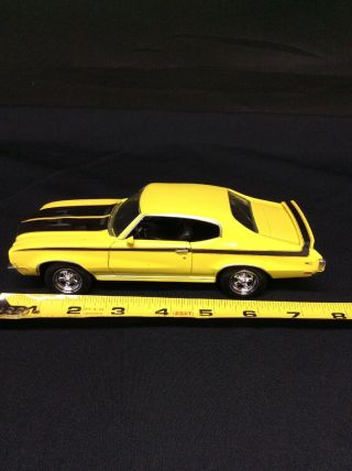 Welly 1:26 Scale 1970 Saturn Yellow Buick Gsx Diecast Car 2458 No Box