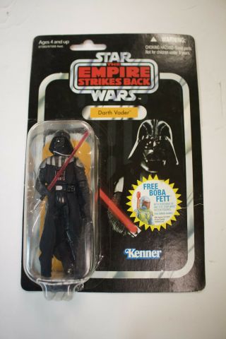 Nip Vintage 2010 Star Wars Empire Strikes Back Darth Vader Vc08 Kenner Lucasfilm