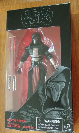 Darth Revan Black Series Star Wars 6 Inch " 34 Sith Knights Of The Old Republic