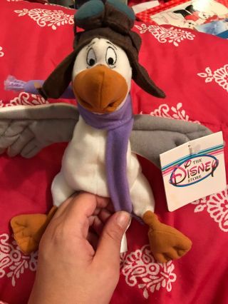 Disney Store The Rescuers Orville 8 " Beanbag Plush Toy