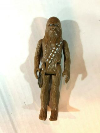 Star Wars Vintage Chewbacca Figure Kenner Hong Kong 1977