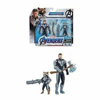 Avengers: Endgame Team 6 - Inch Action Figure Packs - Thor & Rocket Raccoon
