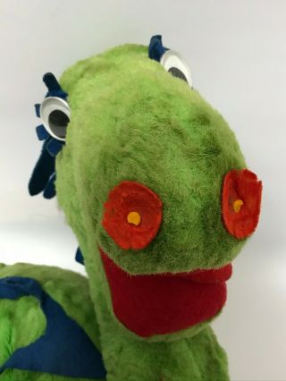 1950 Bob Clampett Beany And Cecil Sea Serpent Talking Pull String Toy Vtg Mattel
