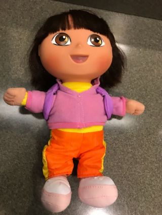 Fisher Price Dora The Explorer Talking Dora Surprise Doll Multiple Statements