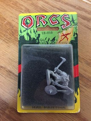 Orcs 12 - 010 Vintage 1980s Ral Partha Dungeons & Dragons Miniatures